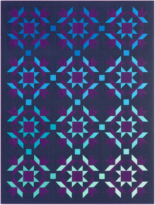 Cosmic Glow Free Quilt Pattern