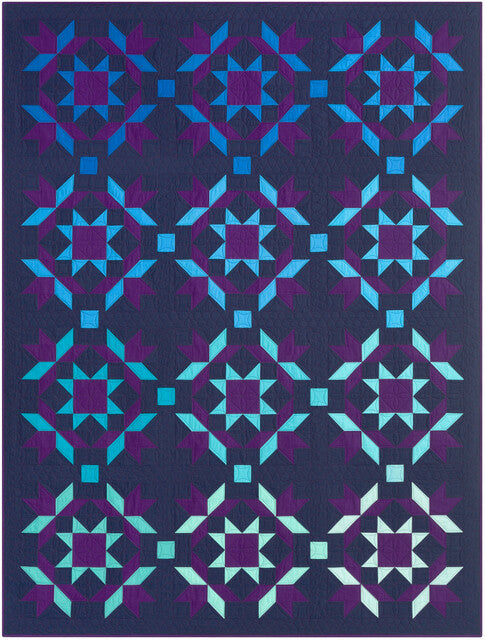 Cosmic Glow Free Quilt Pattern