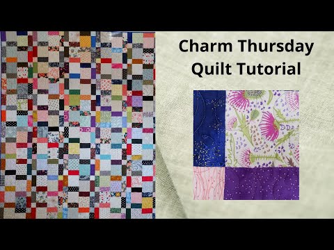 Charm Square Quilt Tutorial Free Quilt Pattern