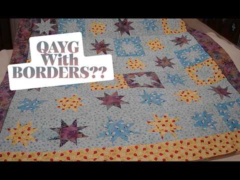 Quilt as you go on fleece with borders, two easy beginner techniques