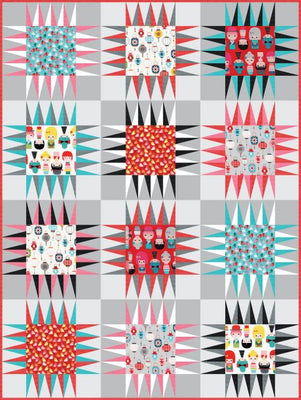 Naruko Free Quilt Pattern