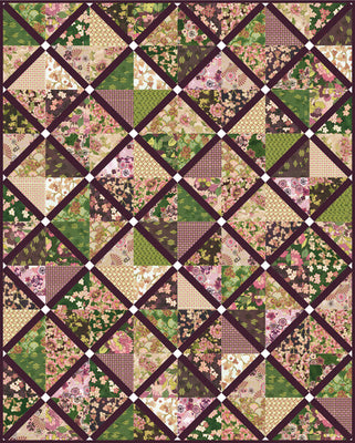 Lavender Fields Free Quilt Pattern