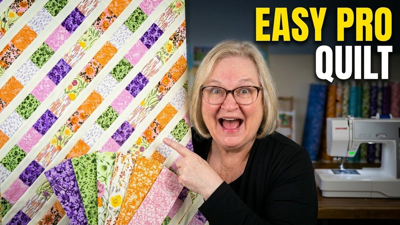 Meadowland pre-cut quilt kit tutorial with Yvonne