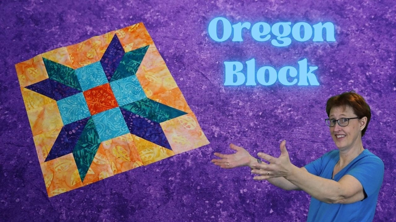 How to Sew the Oregon Quilt Block