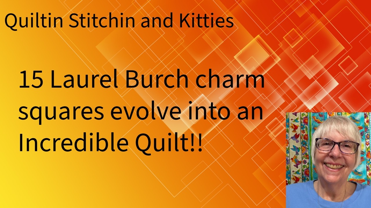 How 15 Charm Squares Become a Whole Quilt