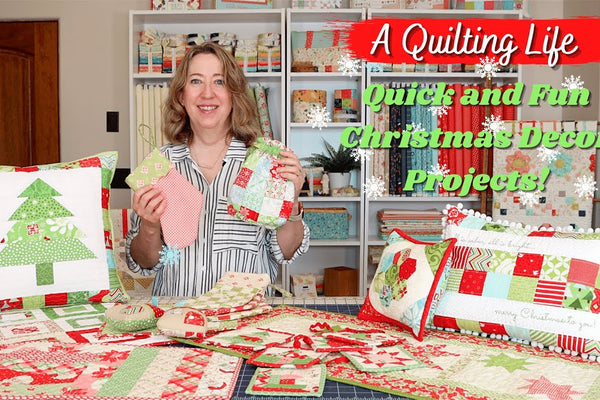 Quick and Fun Quilted Christmas Decor Projects