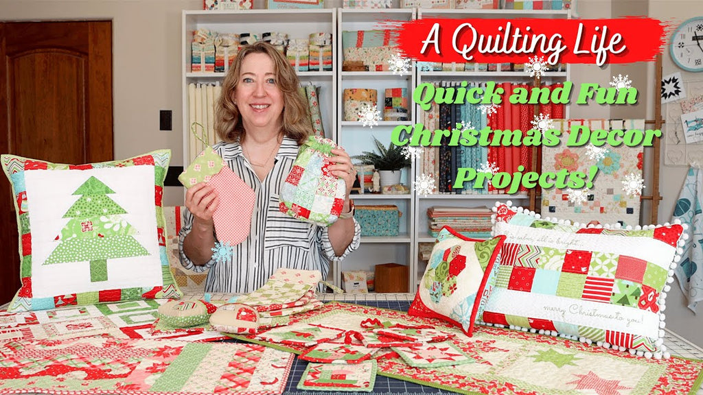 Quick and Fun Quilted Christmas Decor Projects