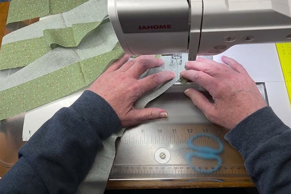 Perfect straight quilt binding with no bulky seams
