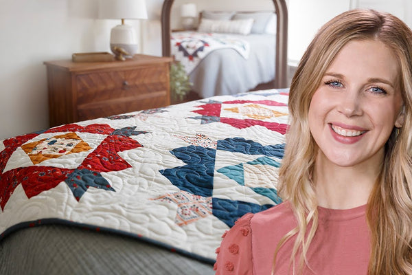 How to Make a Bloom Quilt - Free Quilting Tutorial
