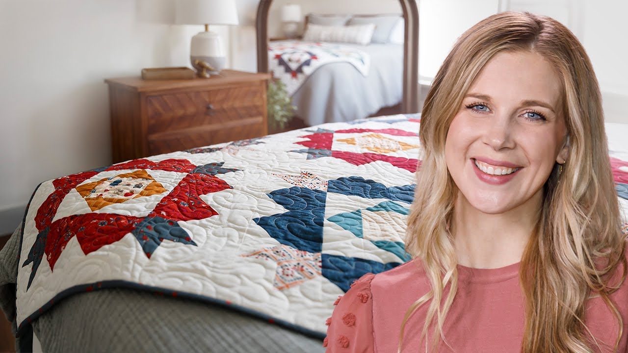 How to Make a Bloom Quilt - Free Quilting Tutorial