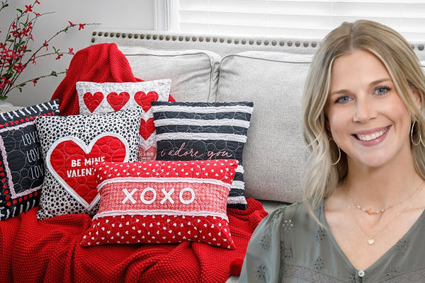 How to Make an XOXO Pillow Panel with Misty From Missouri Star (Instructional Video)