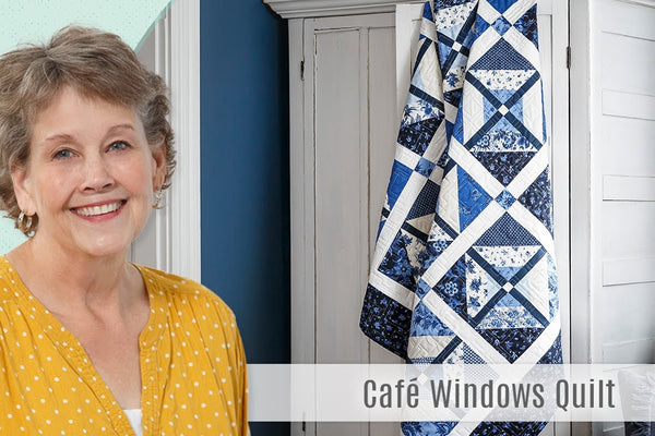 How to Make a Cafe Windows Quilt - Free Quilting Tutorial