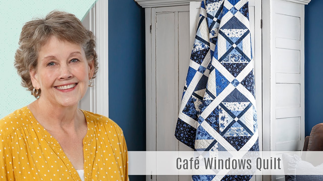 How to Make a Cafe Windows Quilt - Free Quilting Tutorial