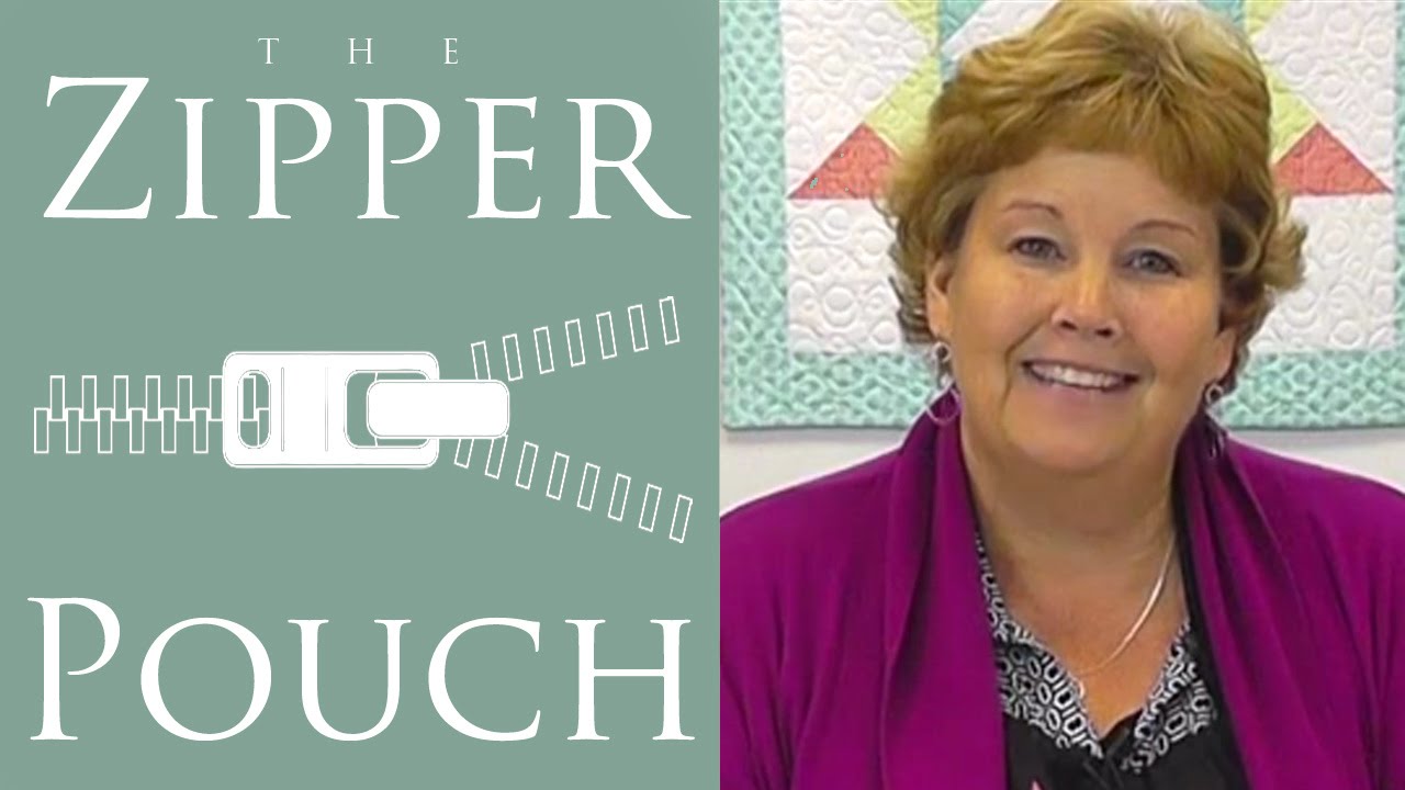Make a Zipper Pouch with Jenny Doan of Missouri Star! (Video Tutorial)
