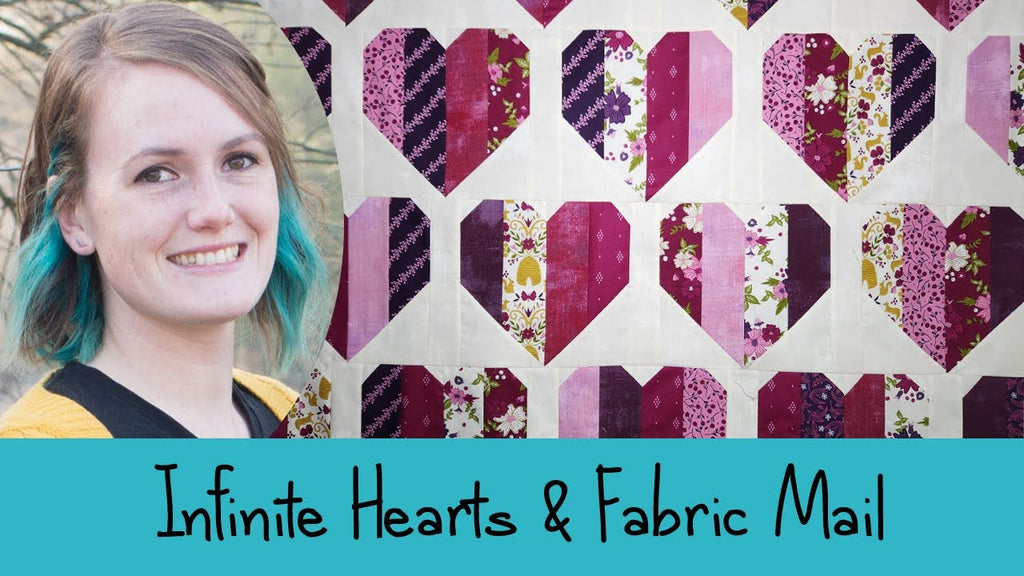 Infinite Hearts Quilt & Fabric Mail