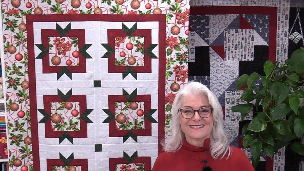 A Four Fabric Quilt  By Laura From SewVeryEasy