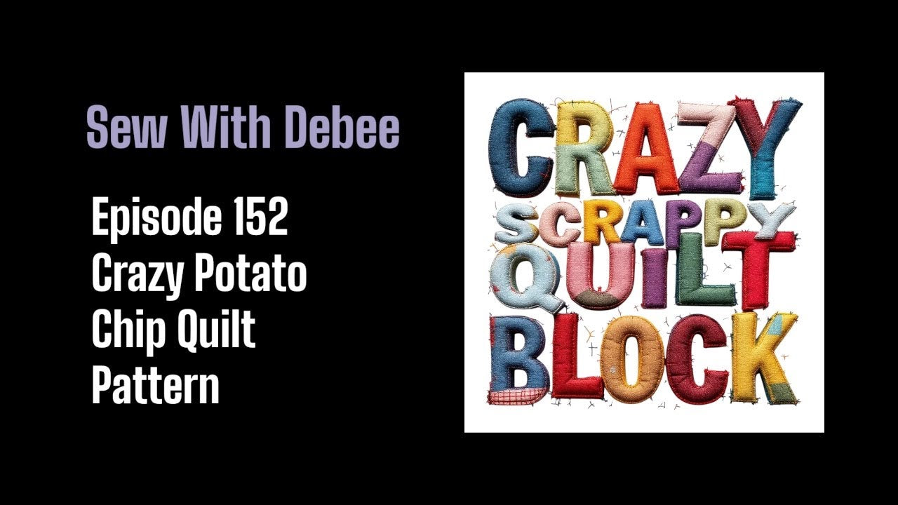 How to Sew a Crazy Scrappy Quilt Block