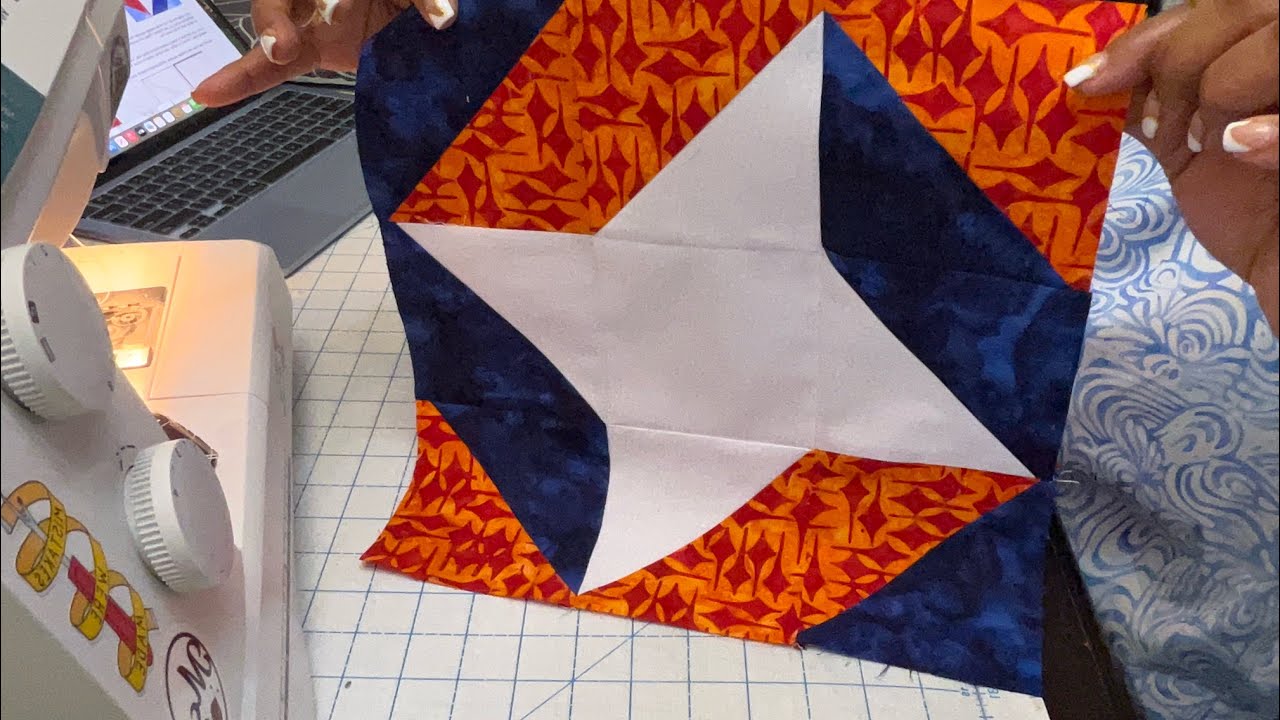 How to Make the Ribbon Quilt Block