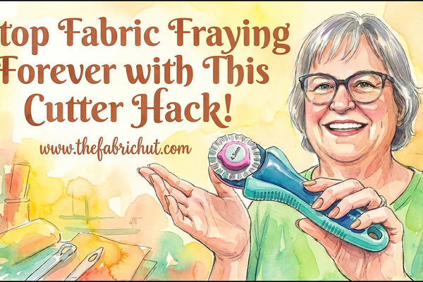 Stop Fabric Fraying with Our New Pinking Rotary Blades