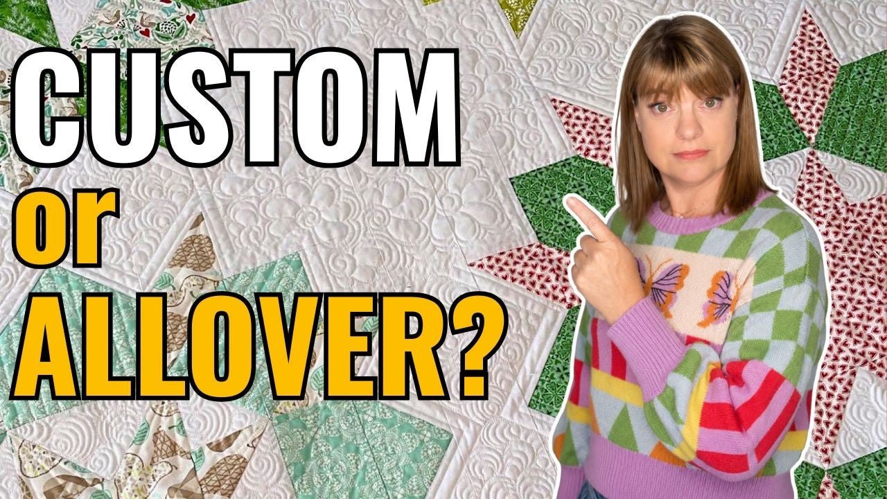 Choosing how much quilting a finished top needs