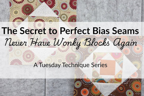 Tuesday Technique: the secret to perfect bias seams