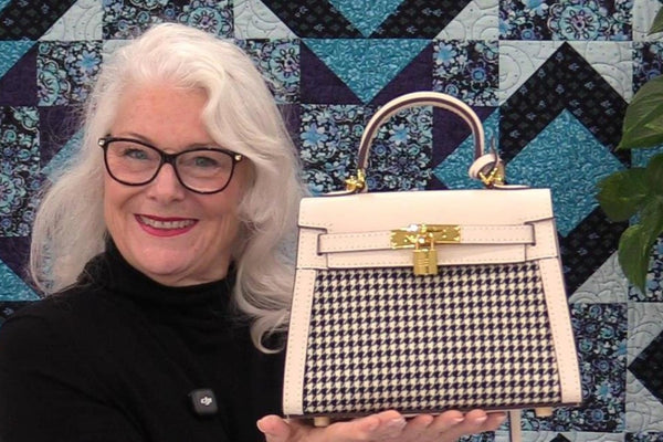 Kelly Inspired Leather Bag DIY Sewing Project