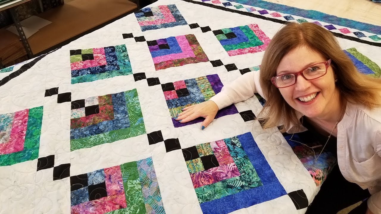 Jordan Fabrics Hanging Gardens Quilting Tutorial