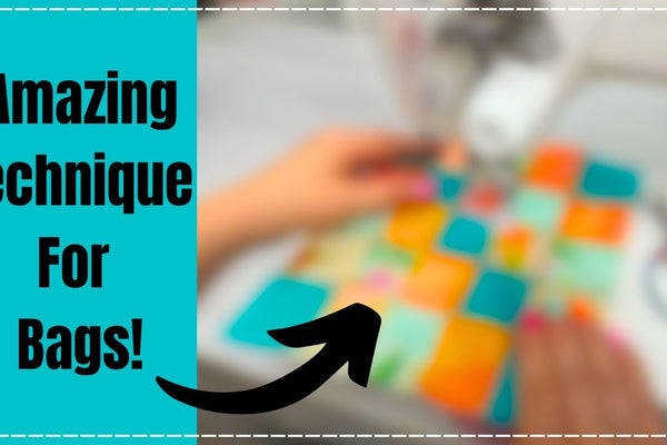 A simple quilting hack that elevates a handmade bag
