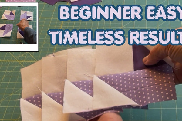A Beginner-Friendly Strip-Piecing Block with Sweet Country Living In Michigan