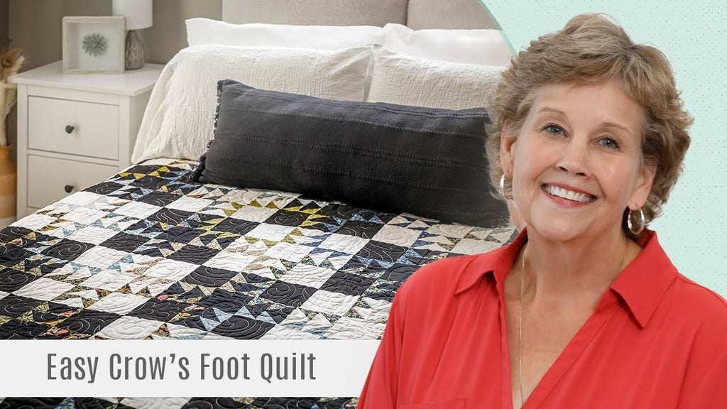 Creating a Stunning Crow's Foot Quilt: A Tutorial by Jenny Doan