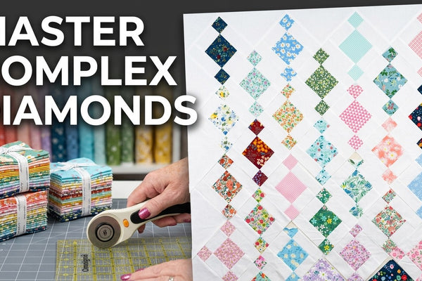 Coordinating fabric collections for the Chandelier quilt