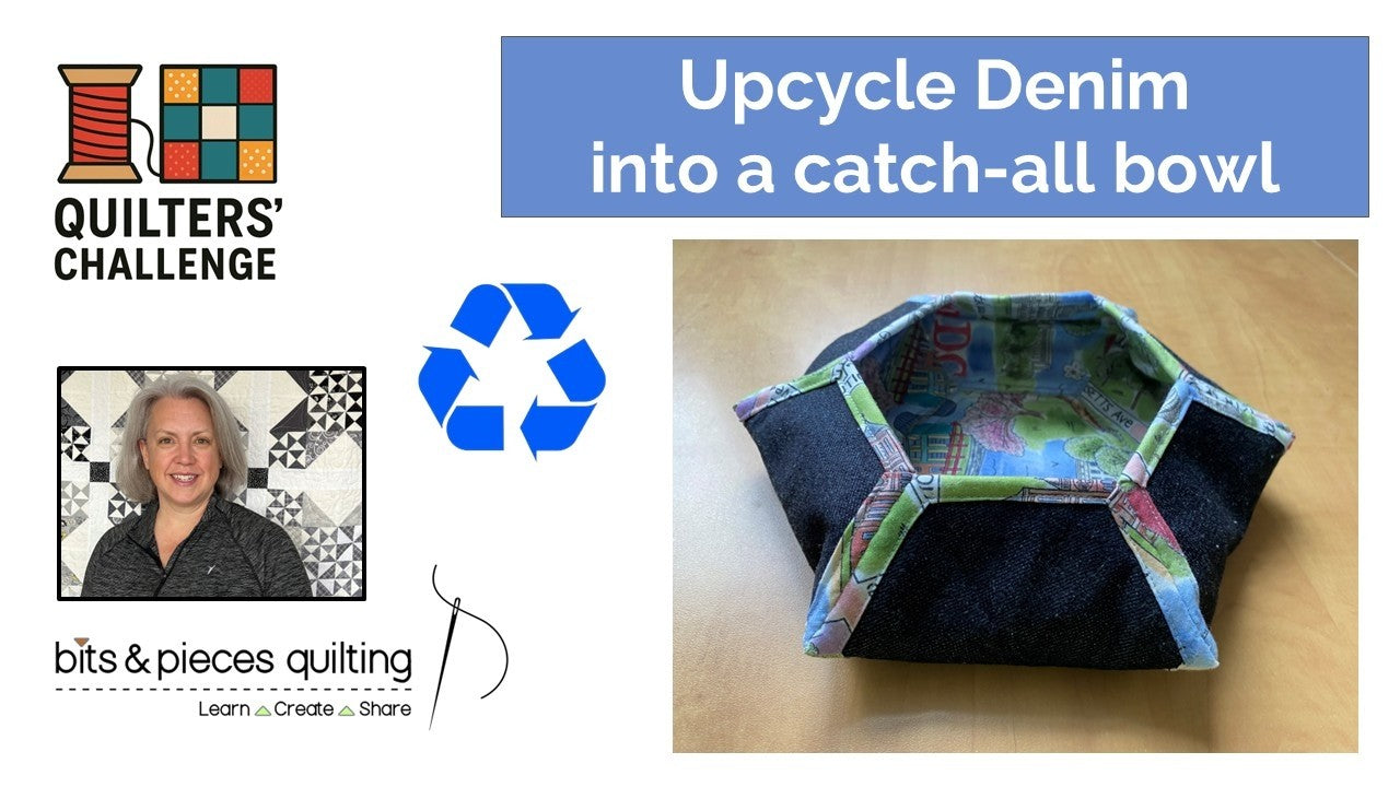 A Denim Quilters' Challenge with Bits & Pieces Quilting