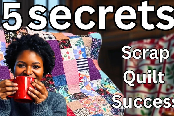 Five Principles for Scrap Quilts That Look Designed, Not Messy