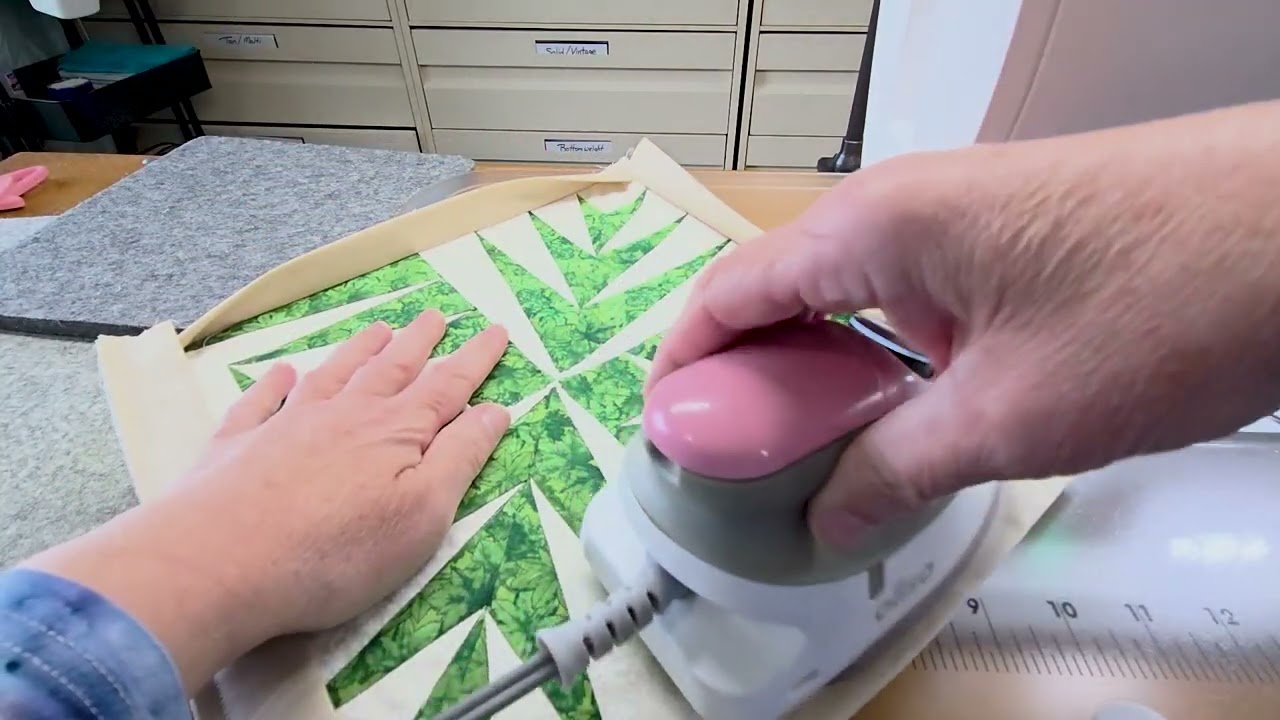 Adding a facing to a quilt for a clean modern edge instead of binding