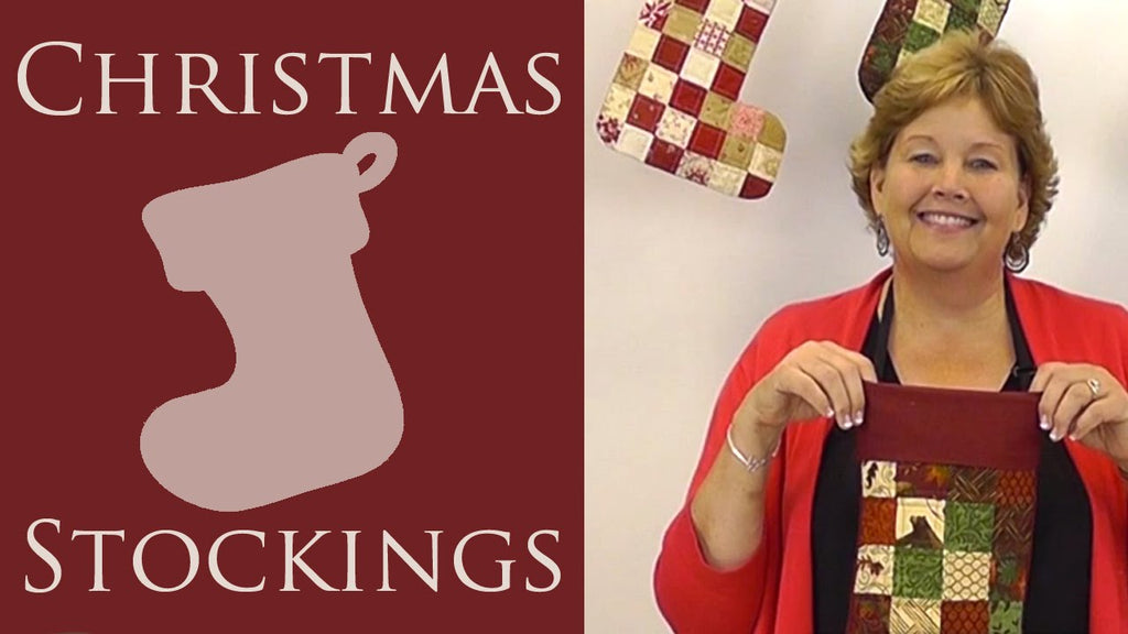 Make a Quilted Christmas Stocking with Jenny of Missouri Star! (Video Tutorial)