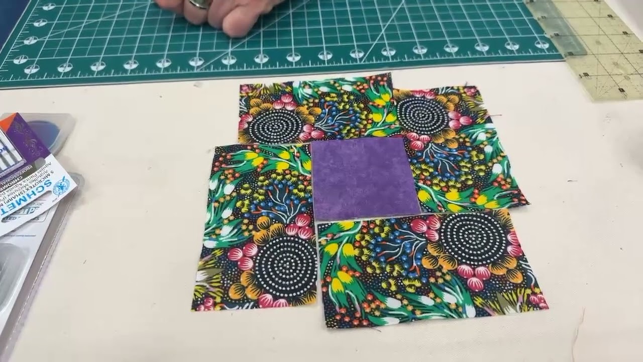 How did they make that, 4 patch stack and whack blocks done 3 ways, video by Quilting In The Valley
