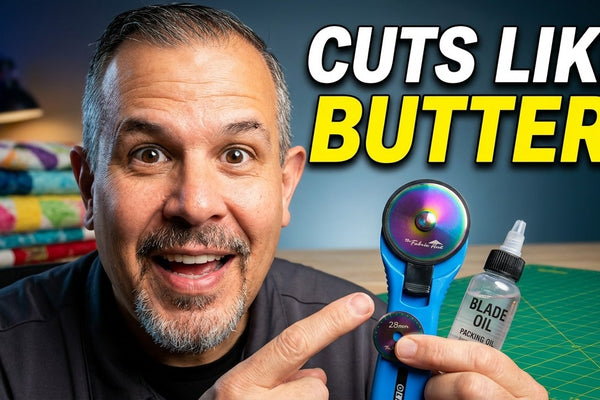 The hidden washer problem that destroys your cuts, rotary blade fixes, by The Fabric Hut