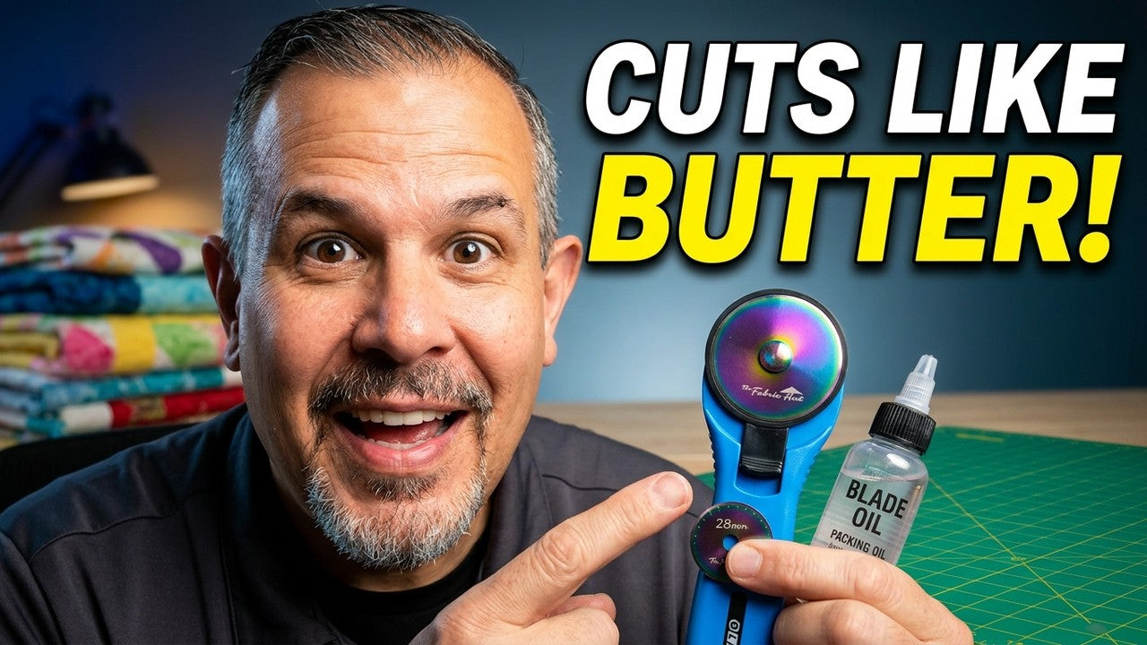 The hidden washer problem that destroys your cuts, rotary blade fixes, by The Fabric Hut