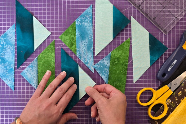Turn Scrap Strips Into a Stunning Quilt with Patchwork with achide