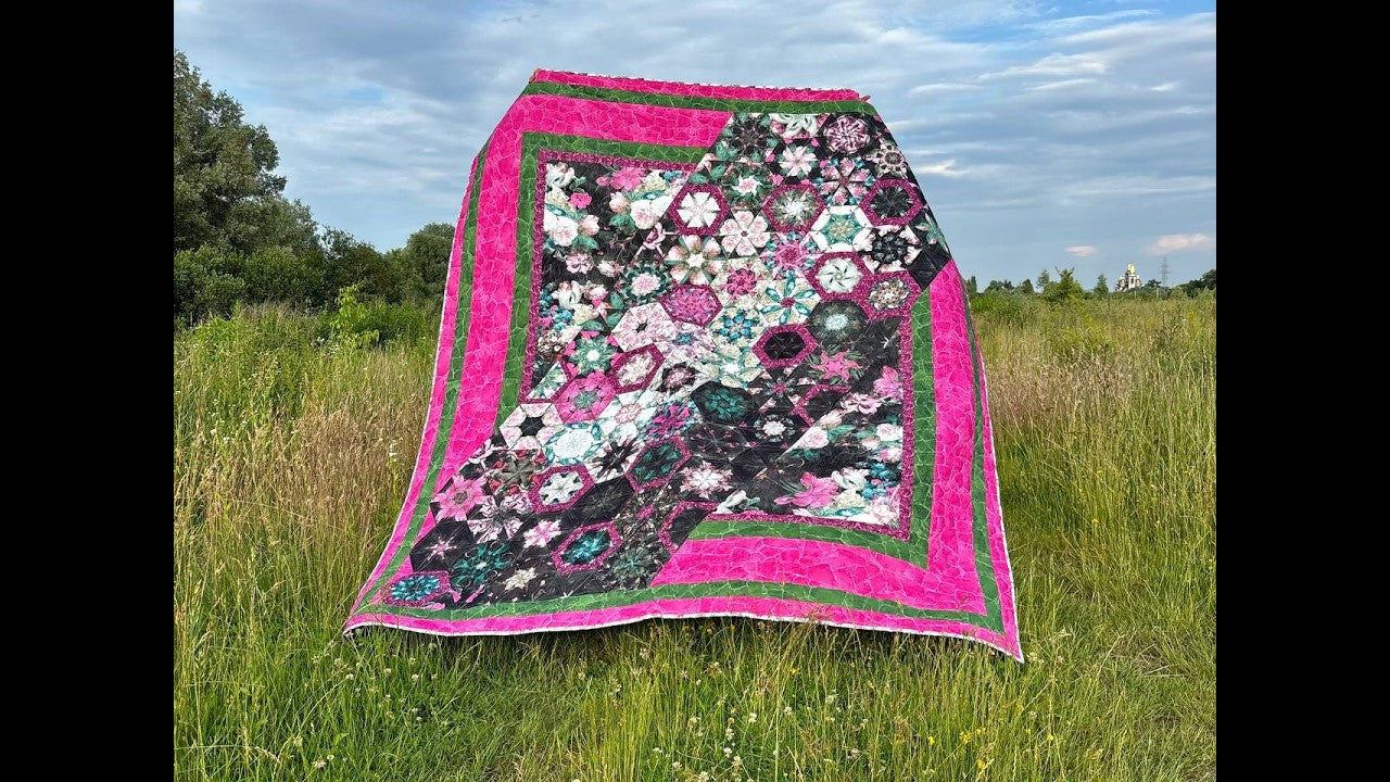 Fresco quilt tutorial from Olta's Quilts