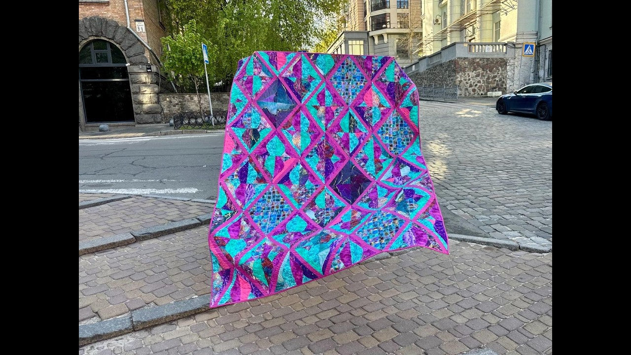 Crystallica Quilt Tutorial with Olta's Quilts