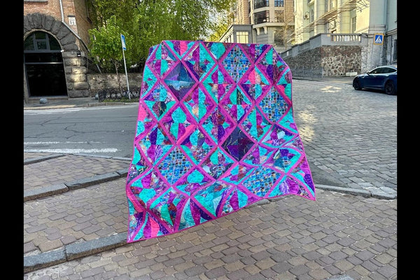 Crystallica Quilt Tutorial with Olta's Quilts