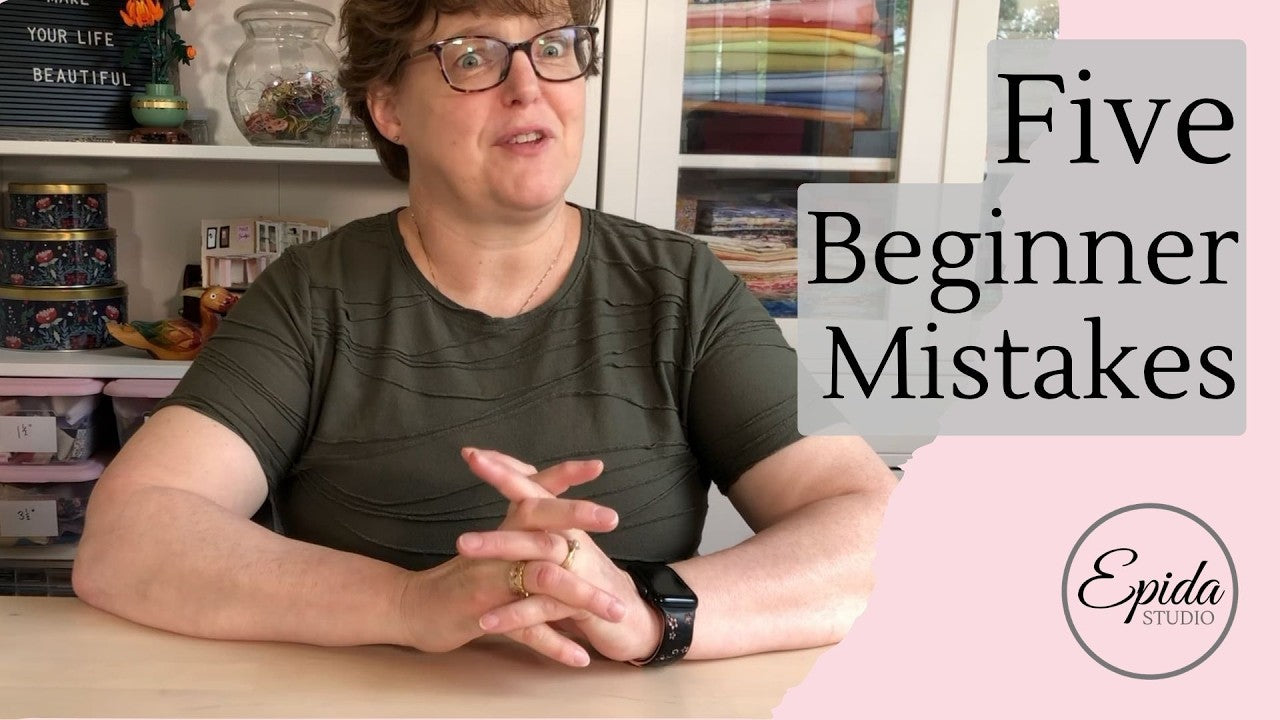 Beginner quilting accuracy tips and common mistakes to fix