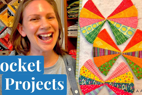 A small portable quilting project to take on the go