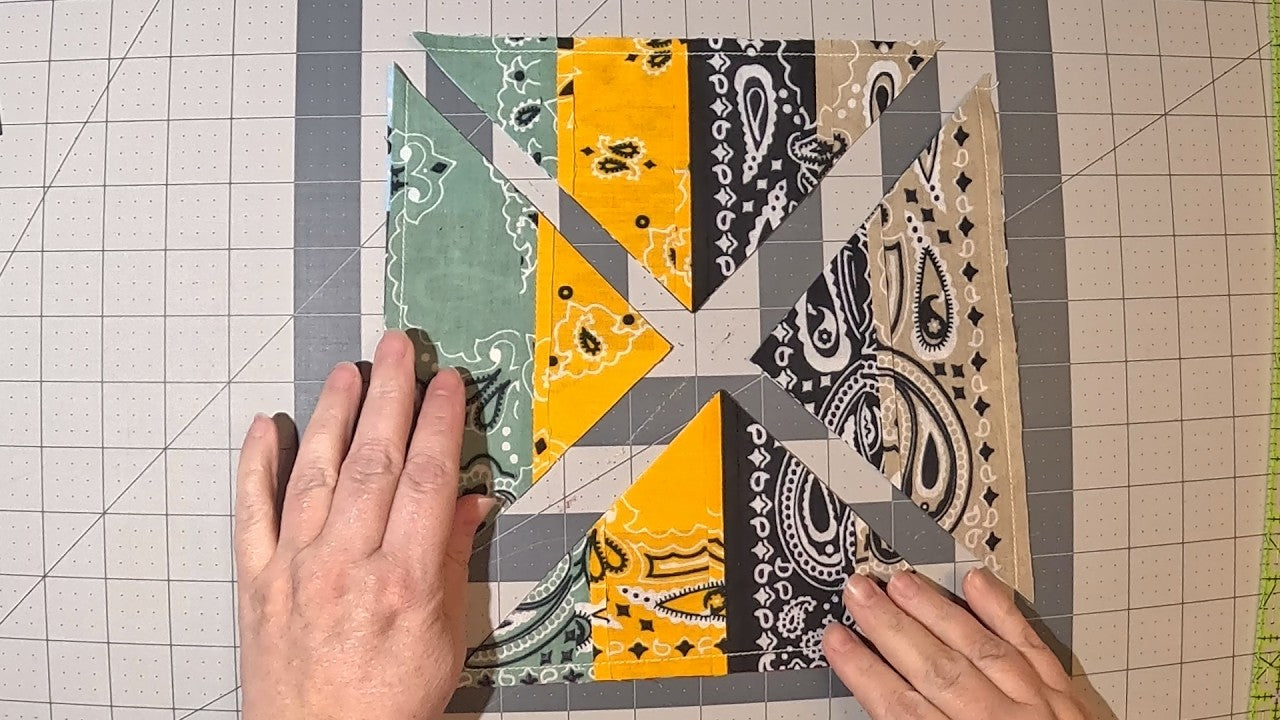 A Clever Bandana Patchwork Tutorial