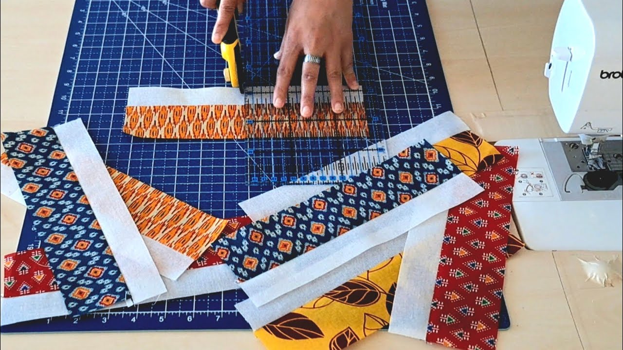 The Magic Strip Technique for Leftover Fabrics with Vinuta Sewing
