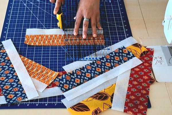 The Magic Strip Technique for Leftover Fabrics with Vinuta Sewing