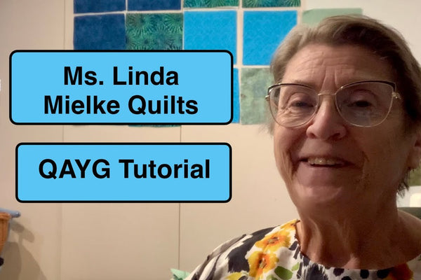 Quilt As You Go Tutorial by Ms. Linda Mielke Quilts