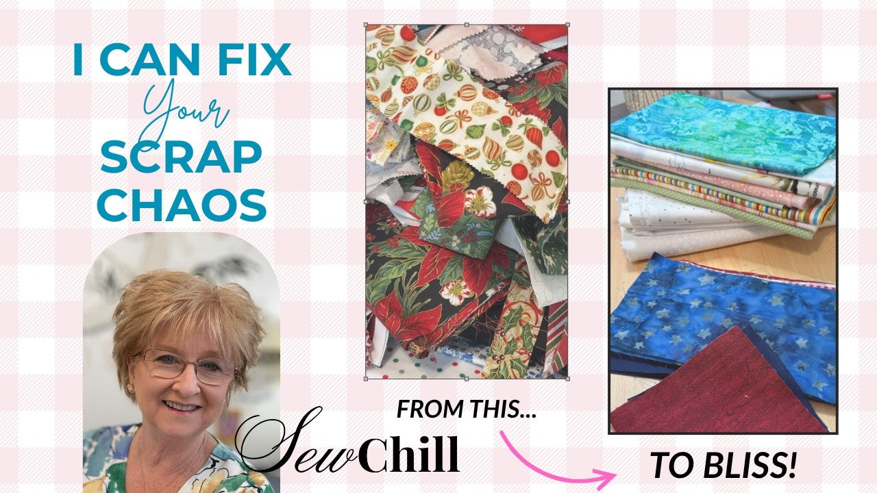 A Smarter Way to Organize Your Fabric Scraps