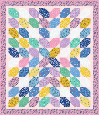 Mini Petals Free Quilt Pattern